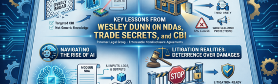 Key Lessons from Wesley Dunn on NDAs, Trade Secrets, and CBI